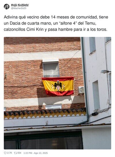 No falla, siempre es el mismo