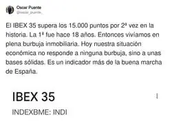 Espa&ntilde;a est&aacute; en m&aacute;ximos hist&oacute;ricos