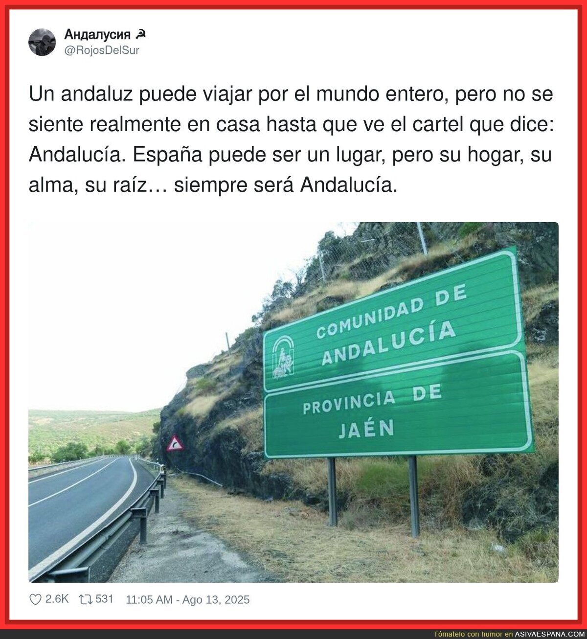 Es una felicidad indescriptible cuando encuentras el cartel de casa