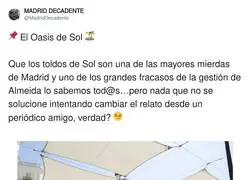 Estar en Madrid es un infierno