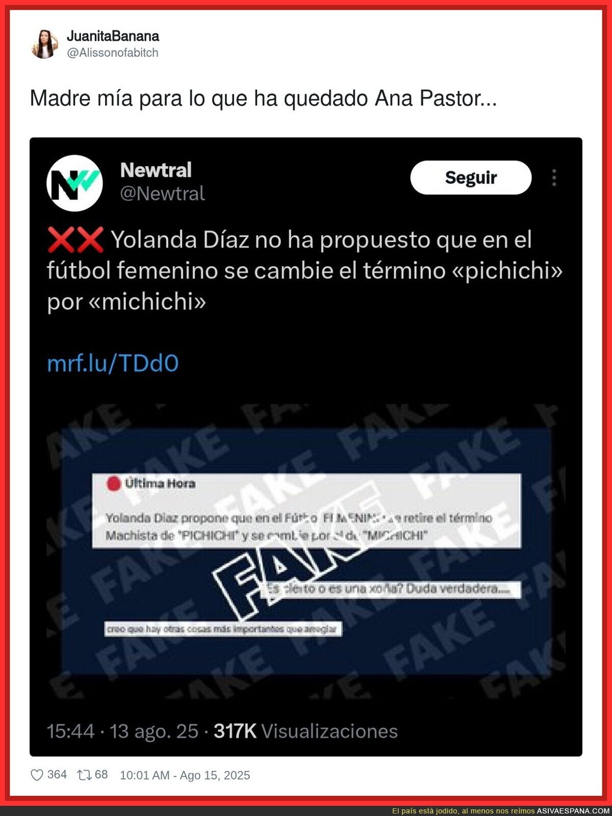 ¿De verdad era necesario?
