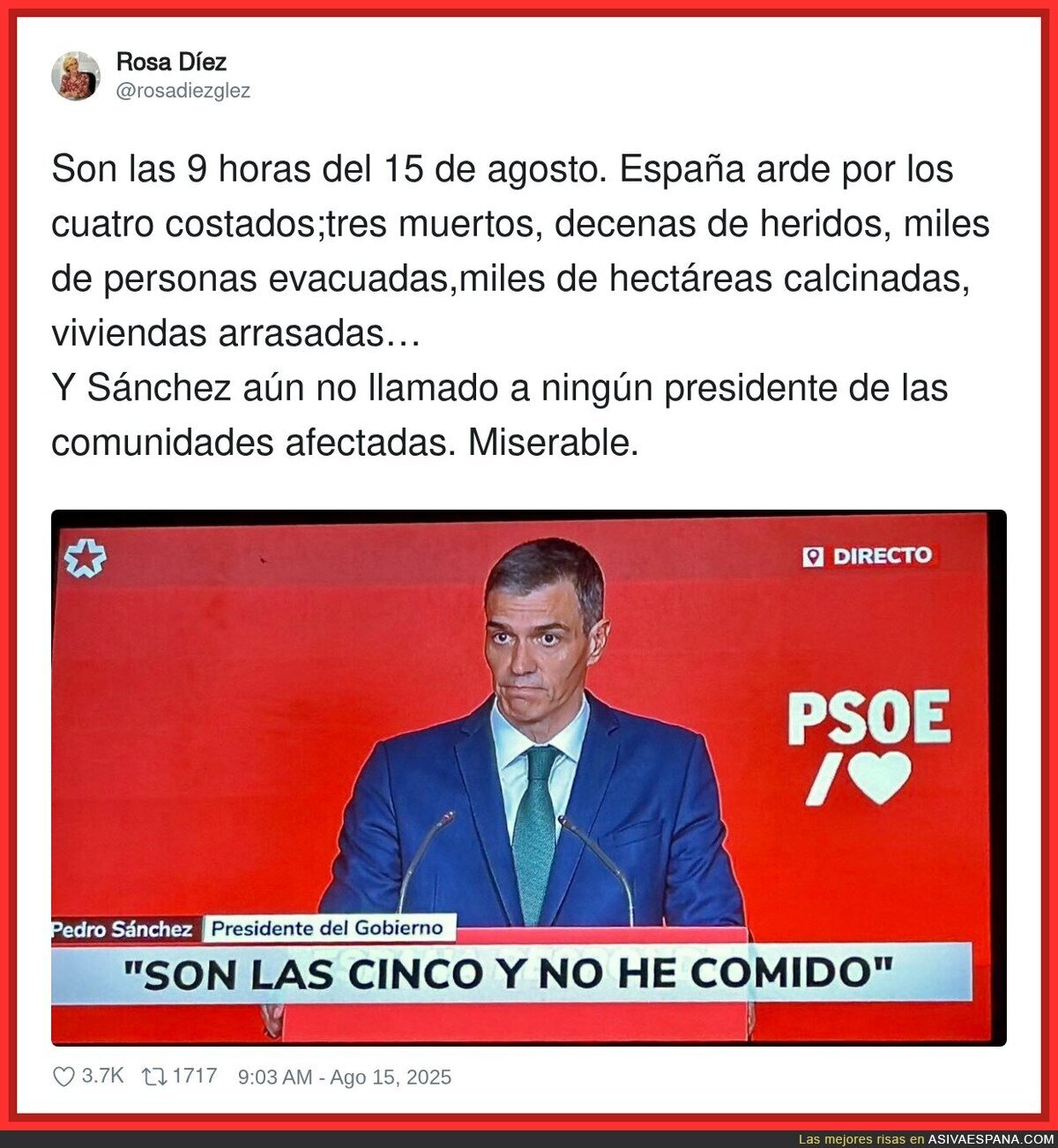 Pedro Sánchez tiene bailando a Rosa Díez desde bien temprano por la mañana