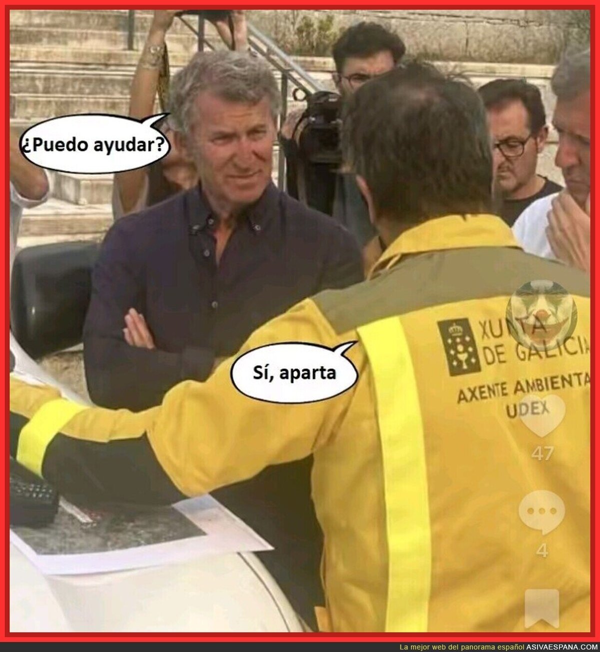 Lo único que puede aportar Feijóo