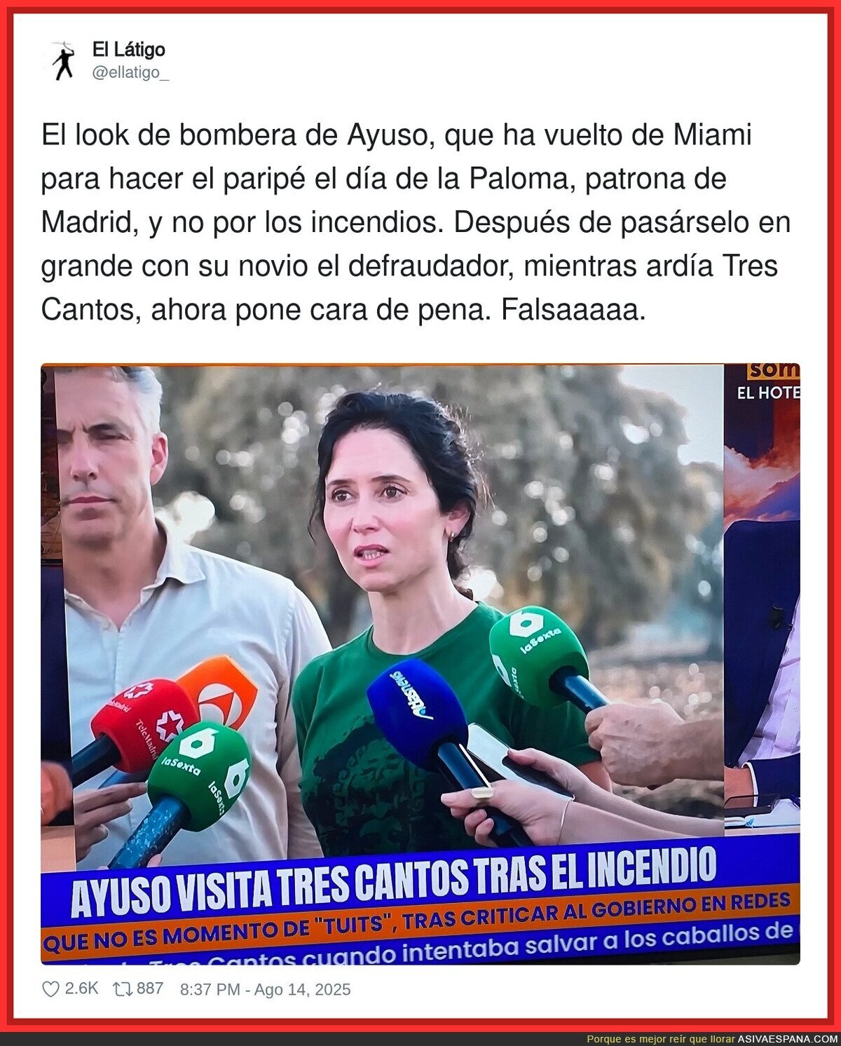 El drama total de Ayuso