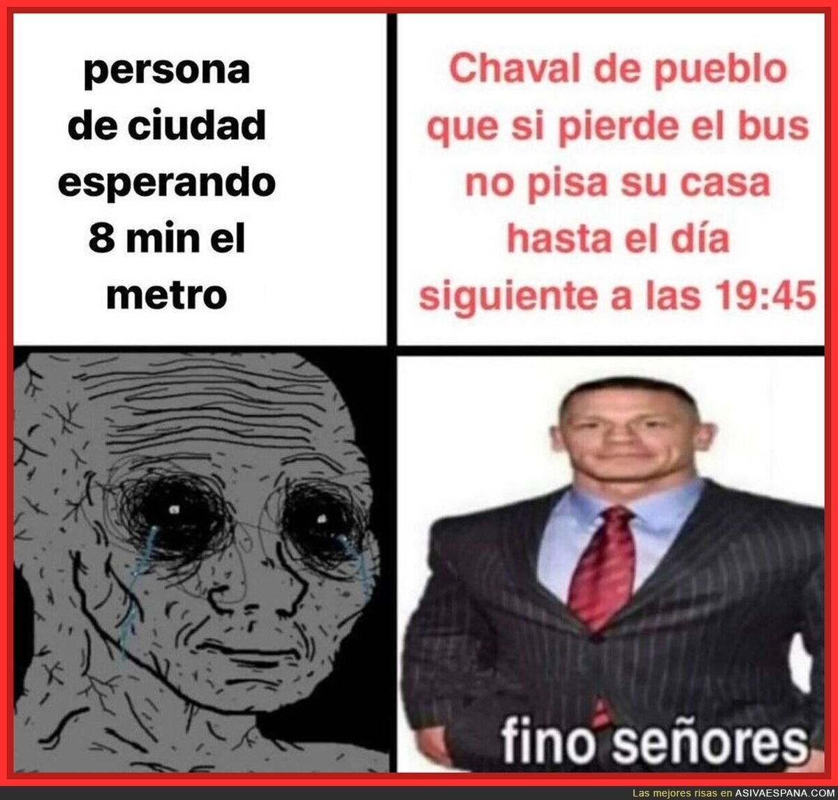 Dos formas de vivir la vida