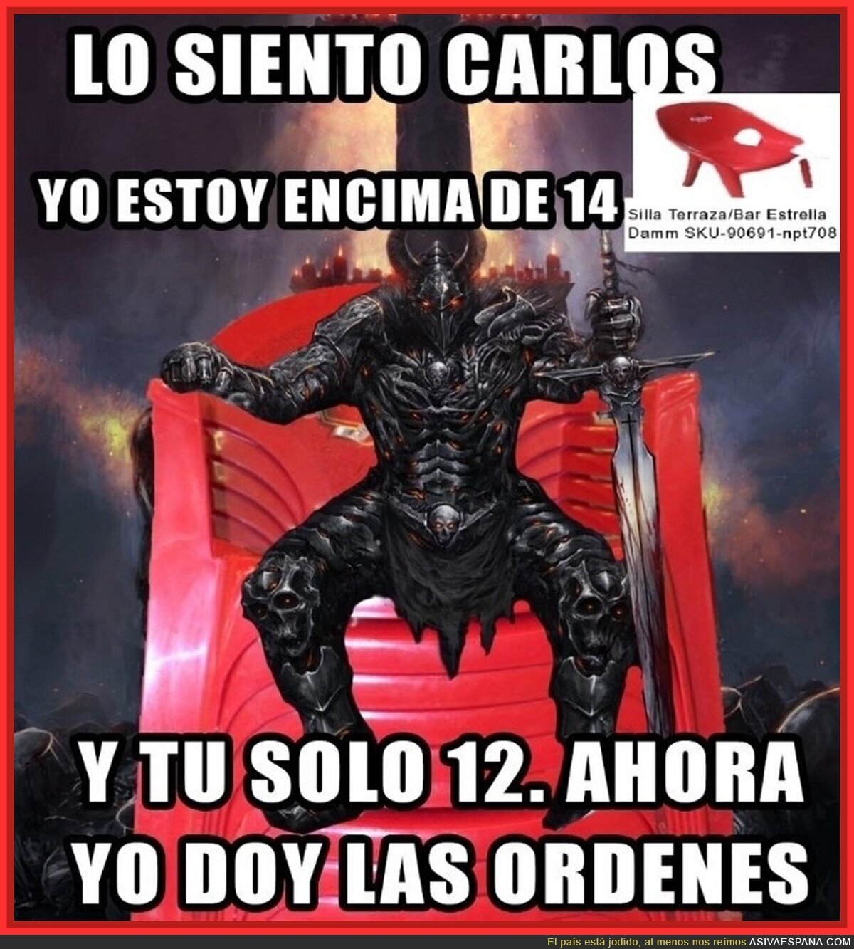 Es fácil de saber quien manda