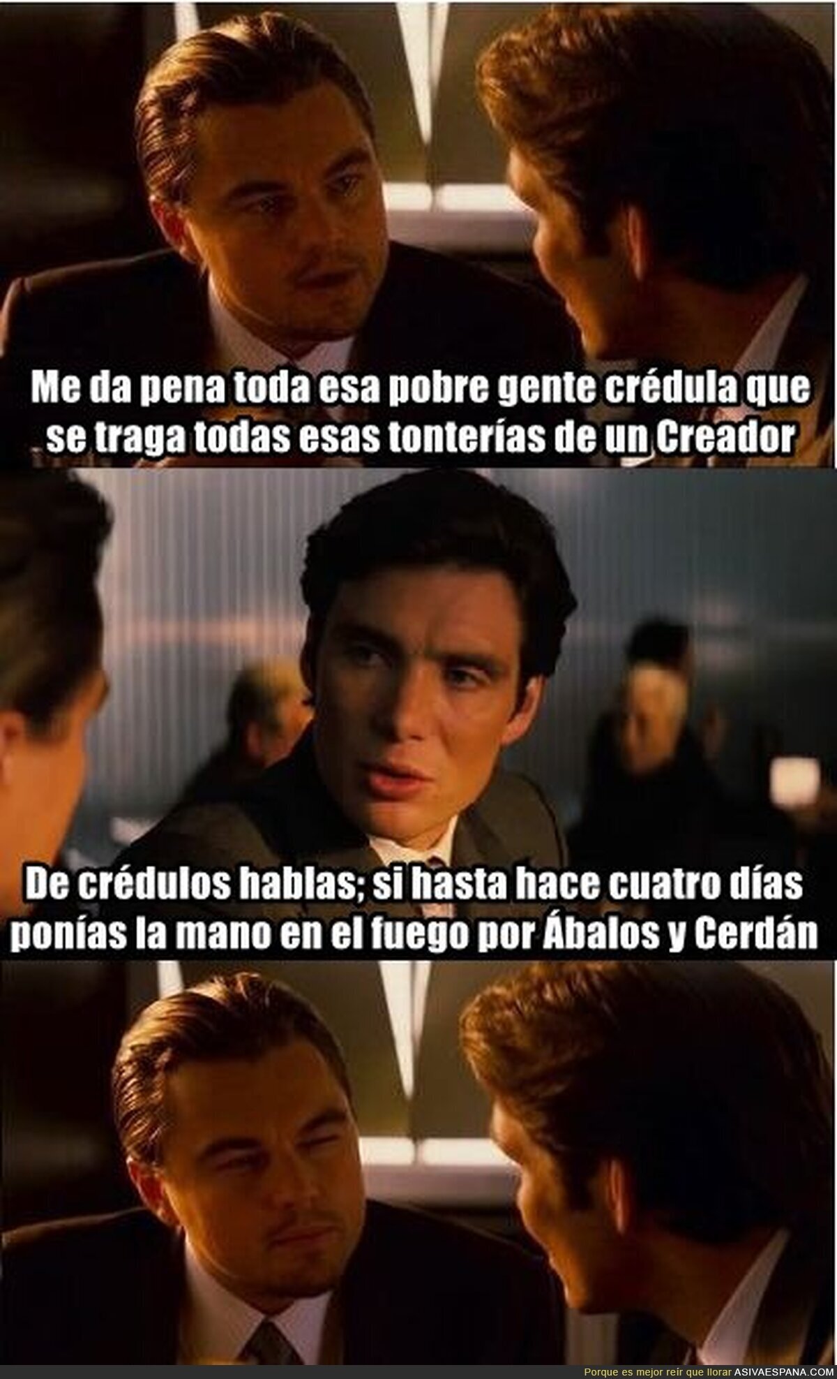 A dios rogando y comisiónes cobrando.