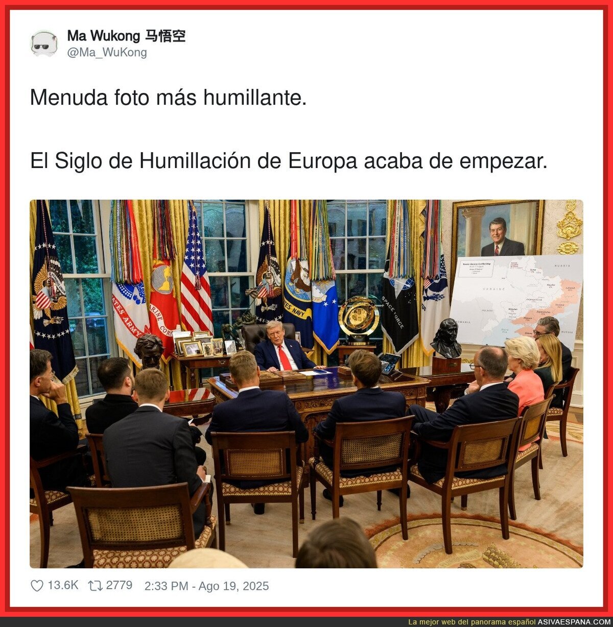 Trump ha humillado a Europa