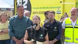 La presidenta extreme&ntilde;a Mar&iacute;a Guardiola ha agradecido la ayuda contra los incendios a Checoslovaquia 33 a&ntilde;os despu&eacute;s de su desaparici&oacute;n