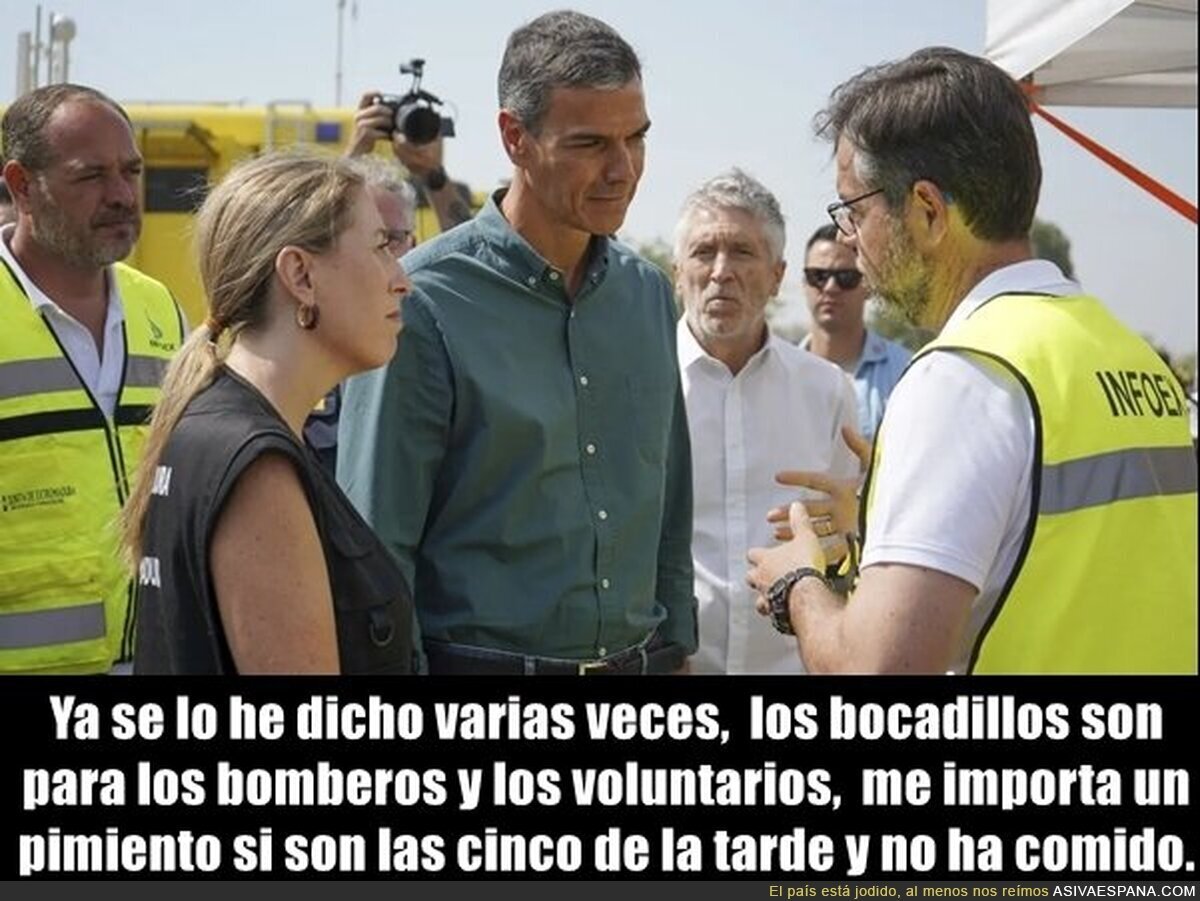 Le entró hambre a Pedro