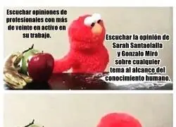 No hay color, ellos saben de todo, el otro notas solo sabe de lo suyo.