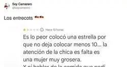 Es incre&iacute;ble como llega a ser la gente en un restaurante