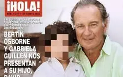 Bert&iacute;n Osborne y su pol&eacute;mica portada en 'Hola' con su nuevo hijo