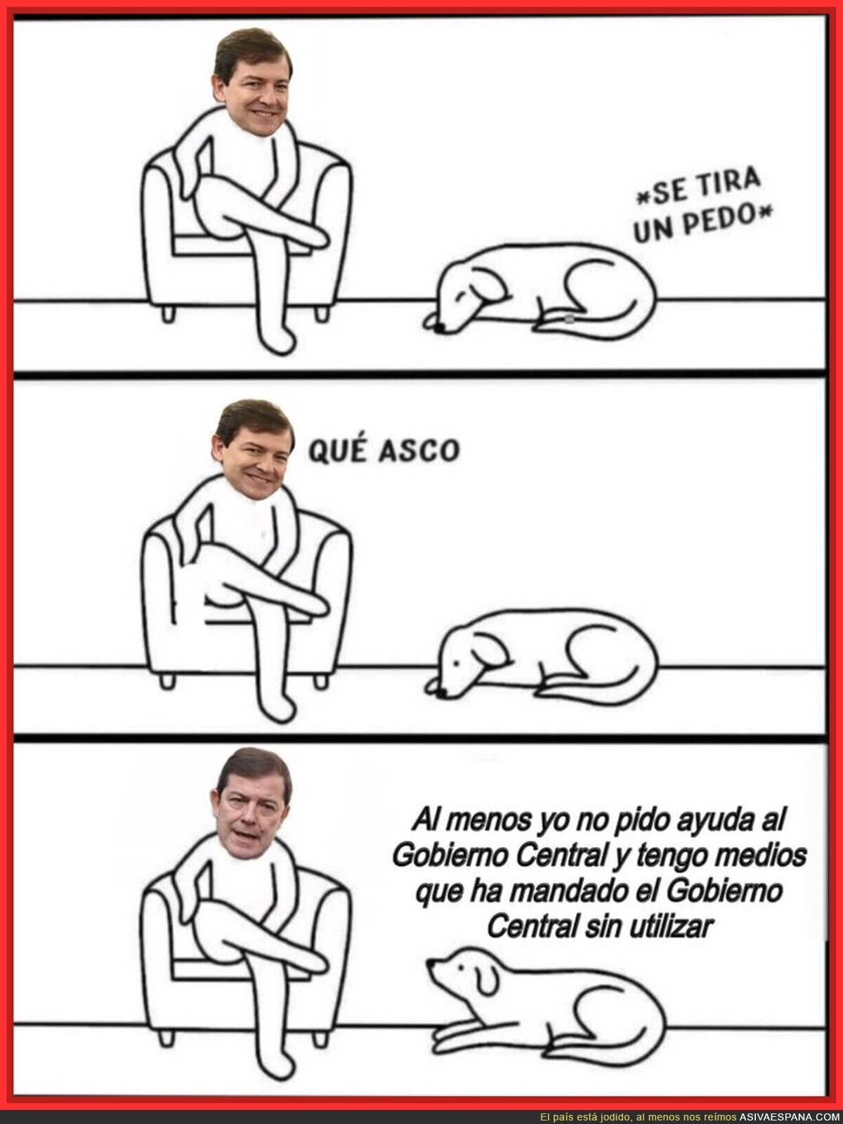 Muy fan del perro de Mañueco