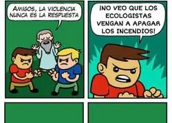 Los iluminados criticando a los ecologistas