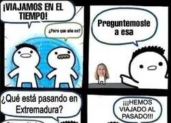 Maria Guardiola viaj&oacute; al pasado