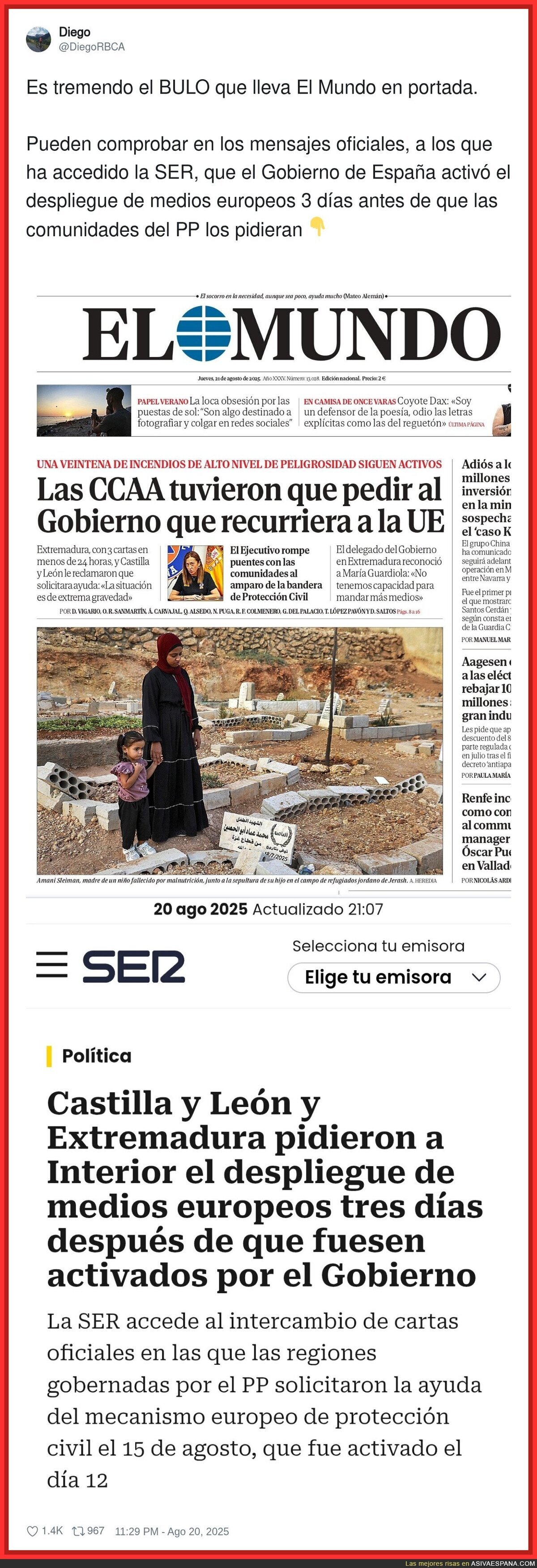 El PP siempre llega con retraso