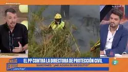 Pablo Iglesias estalla contra Hugo Pereira cuando &eacute;ste le acusa do soltar un mitin en Malas Lenguas