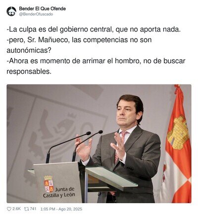 Ma&ntilde;ueco est&aacute; tan confuso que se hiere a si mismo
