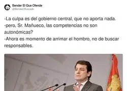 Ma&ntilde;ueco est&aacute; tan confuso que se hiere a si mismo