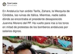 La foto que va a perseguir a Juanma Moreno Bonilla