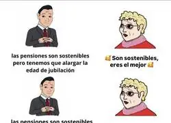 &iquest;Sostenibles las pensiones?
