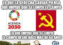 La derecha caviar, siempre contra el campo