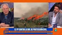 Ernesto Ekaizer, hablando de la falta de lealtad institucional del PP, explota contra Hugo Pereir