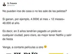 Quien no tiene casa es porque no quiere