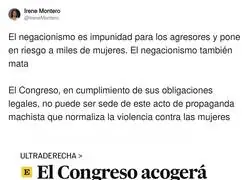 VOX no hace ning&uacute;n bien a las mujeres