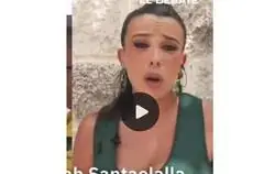 Sarah Santaolalla llama &laquo;idiotas&raquo; a los votantes del PP y Vox en directo