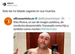 Mucho cari&ntilde;o en El Economista hacia Kiko Rivera