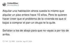 El problema real de la vivienda