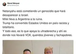 La ultraderecha no trae nada bueno al mundo
