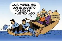 Los jubilados no sufren