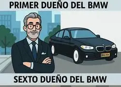 As&iacute; degenera un BMW