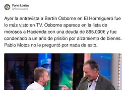 Bert&iacute;n Osborne no es ejemplo de nada