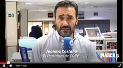 Juanma Casta&ntilde;o ha llamado "extorsionadores" a manifestantes vascos en solidaridad con el pueblo de Palestina. Este es el propio Juanma Casta&ntilde;o celebrando cuando expulsaron a los equipos rusos del deporte