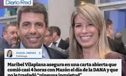 Maribel Vilaplana estuvo 4 horas comiendo con Maz&oacute;n, pero han pasado 11 meses hasta que ha hecho p&uacute;blica la carta explicando lo sucedido