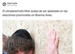 El ultraderechista Milei acaba de ser aplastado en las elecciones provinciales en Buenos Aires