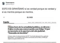 Feij&oacute;o no es apto para gobernar un pa&iacute;s