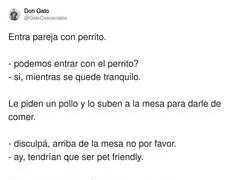 Hay que saber educar a los perros