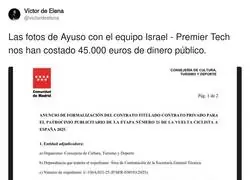 M&aacute;s despilfarros de Ayuso para hacerse la foto