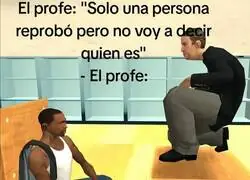 Los profesores no saben disimular