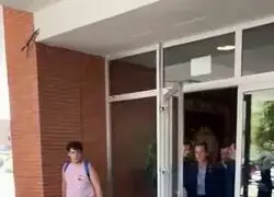 Moreno Bonilla ha tenido que salir por la puerta de atr&aacute;s en su visita a la UPO.