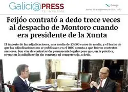 Feij&oacute;o contrata 13 VECES A DEDO al despacho de Montoro. Poco me parece