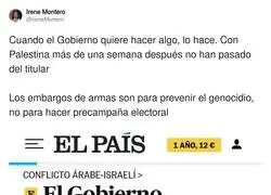 El Gobierno no se atreve del todo con Israel