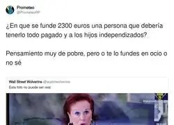 &iquest;Qu&eacute; gastos tiene una mujer as&iacute; para necesitar m&aacute;s?