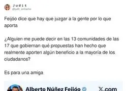 Feij&oacute;o no sale bien parado en su propia frase