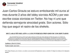 Juan Carlos Girauta y su gran empleo con ACOM